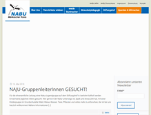 Tablet Screenshot of nabu-mk.de